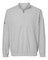 Adidas® Mens Stretch Woven Half Zip Pullover Recycled Polyester Lightweight